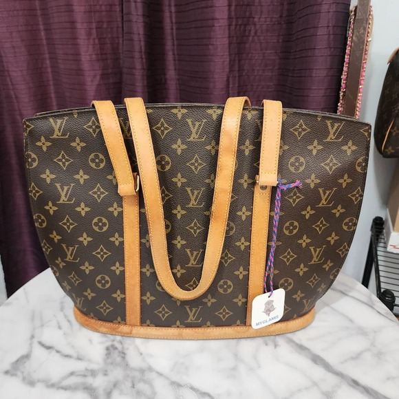 VI 0927 Authentic vintage LOUIS VUITTON monogram Babylone tote bag - Picture 1 of 16
